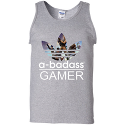 A-badass Gamer Fortnite Adidas Tank Top - The White Eagles