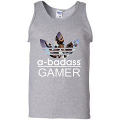 A-badass Gamer Fortnite Adidas Tank Top - The White Eagles