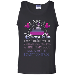 I Am A Disney Girl I Can't Control T-shirts Tank Top - The White Eagles