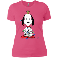 Snoopy Christmas Tree The Peanuts Movie Snoopy Ladies' Shirt - The White Eagles