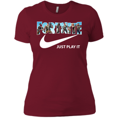 Fortnite Nike Just Play It Ladies' Shirt - The White Eagles