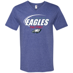 Nfl Dilly Dilly Philadelphia Eagles A True Friend Of The Eagles Men's V-Neck T-Shirt - The White Eagles
