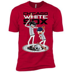 Chicago White Sox Baseball Rick And Morty Men's Sleeve Shirt - The White Eagles