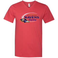 Nfl Dilly Dilly Ravens A True Friend Of The Ravens Men's V-Neck T-Shirt - The White Eagles