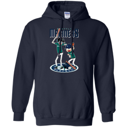 Seattle Mariners Baseball Rick And Morty Hoodie - The White Eagles