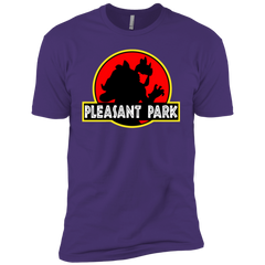 Fortnite Battle Royale Pleasant Park Jurassic Park Men's Sleeve Shirt - The White Eagles