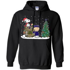 Baltimore Ravens Snoopy The Peanuts Ugly Christmas Sweater  Super Bowl Hoodie - The White Eagles