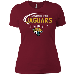 Dilly Dilly Jaguars A True Friend Of The Jaguars Ladies' Shirt - The White Eagles