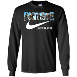 Fortnite Nike Just Play It LS Cotton T-Shirt - The White Eagles
