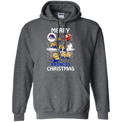 Boise State Broncos T Shirts Minions Santa Claus Merry Christmas Hoodie - The White Eagles