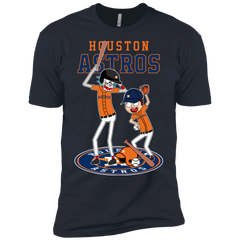Houston Astros Baseball Rick And Morty Men's Sleeve Shirt - The White Eagles