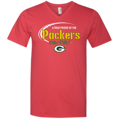 Dilly Dilly Packers A True Friend Of The Packers Men's V-Neck T-Shirt - The White Eagles