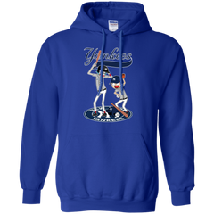 New York Yankees Baseball Rick And Morty Hoodie - The White Eagles