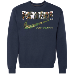 Fortnite Nike Camo Just Play It Shirts Sweatshirt - The White Eagles