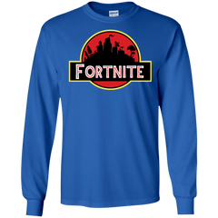 Fortnite Jurassic Park Jurassic World Fallen Kingdom LS Cotton T-Shirt - The White Eagles