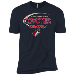 Dilly Dilly A True Friend Of The Arizona Coyotes Men's Sleeve Shirt - The White Eagles