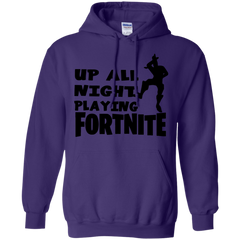 Fortnite Up All Night Playing Fortnite Hoodie - The White Eagles