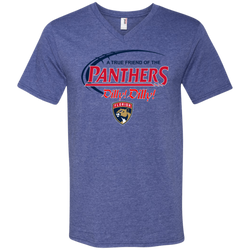 Dilly Dilly A True Friend Of The Florida Panthers Men's V-Neck T-Shirt - The White Eagles