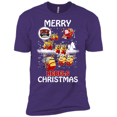 Christmas Sweaters Minions Santa Claus Merry Christmas Men's Sleeve Shirt - The White Eagles