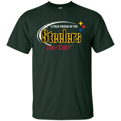 Dilly Dilly Pittsburgh Steelers A True Friend Of The Steelers Cotton T-Shirt - The White Eagles