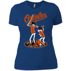 Baltimore Orioles Baseball Rick And Morty Ladies' Shirt - The White Eagles
