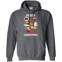 Christmas Sweaters Minions Santa Claus Merry Christmas Hoodie - The White Eagles