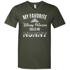 My Favorite Disney Princess Calls Me Mommy Shirt Men's V-Neck T-Shirt - The White Eagles