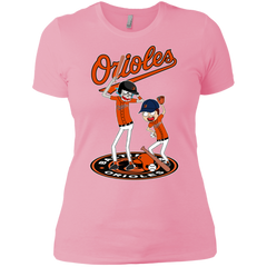 Baltimore Orioles Baseball Rick And Morty Ladies' Shirt - The White Eagles