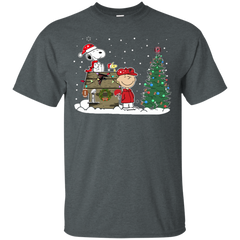 Atlanta Falcons Snoopy The Peanuts Ugly Christmas Sweater  Super Bowl Cotton T-Shirt - The White Eagles