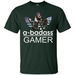 A-badass Gamer Fortnite Adidas Cotton T-Shirt - The White Eagles