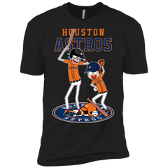 Houston Astros Baseball Rick And Morty Men's Sleeve Shirt - The White Eagles