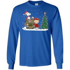 Kansas City Chiefs Snoopy The Peanuts Ugly Christmas Sweater  Super Bowl LS Cotton T-Shirt - The White Eagles