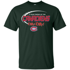 Dilly Dilly A True Friend Of The Montreal Canadiens Cotton T-Shirt - The White Eagles