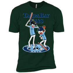 Tampa Bay Rays Baseball Rick And Morty Men's Sleeve Shirt - The White Eagles