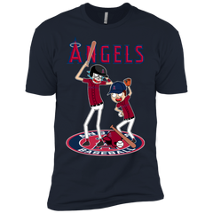 Los Angeles Angels Baseball Rick And Morty Men's Sleeve Shirt - The White Eagles