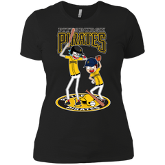 Pittsburgh Pirates Baseball Rick And Morty Ladies' Shirt - The White Eagles