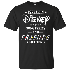 Disney Song Lyrics And Friends Quotes Shirt Cotton T-Shirt - The White Eagles