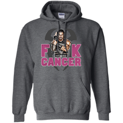 Roman Reigns Fuck Cancer Breast Cancer Awareness Hoodie - The White Eagles