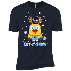 Minion Duquesne Dukes Ugly Christmas Sweaters Let It Snow Men's Sleeve Shirt - The White Eagles