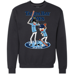 Tampa Bay Rays Baseball Rick And Morty Sweatshirt - The White Eagles