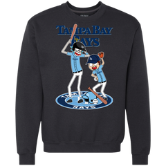Tampa Bay Rays Baseball Rick And Morty Sweatshirt - The White Eagles