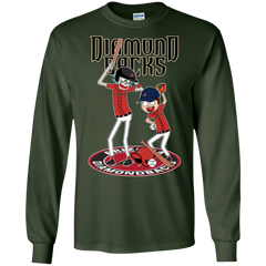 Arizona Diamondbacks Baseball Rick And Morty LS Cotton T-Shirt - The White Eagles
