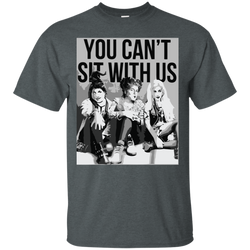 You Can't Sit With Us Hocus Horror Halloween Shirt Cotton T-Shirt - The White Eagles