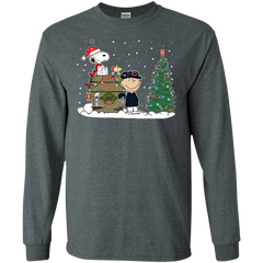 Chicago Bears Snoopy The Peanuts Ugly Christmas Sweater  Super Bowl LS Cotton T-Shirt - The White Eagles