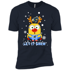 Minion Etsu Buccaneers Ugly Christmas Sweaters Let It Snow Men's Sleeve Shirt - The White Eagles