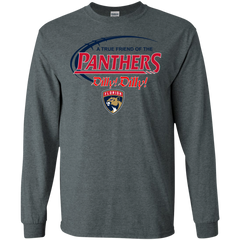 Dilly Dilly A True Friend Of The Florida Panthers LS Cotton T-Shirt - The White Eagles