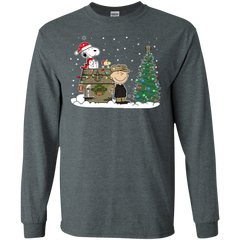 New Orleans Saints Snoopy The Peanuts Ugly Christmas Sweater  Super Bowl LS Cotton T-Shirt - The White Eagles