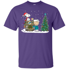 Miami Dolphins Snoopy The Peanuts Ugly Christmas Sweater  Super Bowl Cotton T-Shirt - The White Eagles