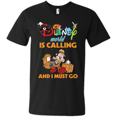 Disney World Is Calling And I Must Go T-shirts, Hoodie Men's V-Neck T-Shirt - The White Eagles