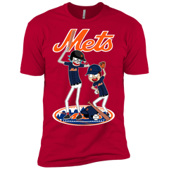 New York Mets Baseball Rick And Morty Men's Sleeve Shirt - The White Eagles